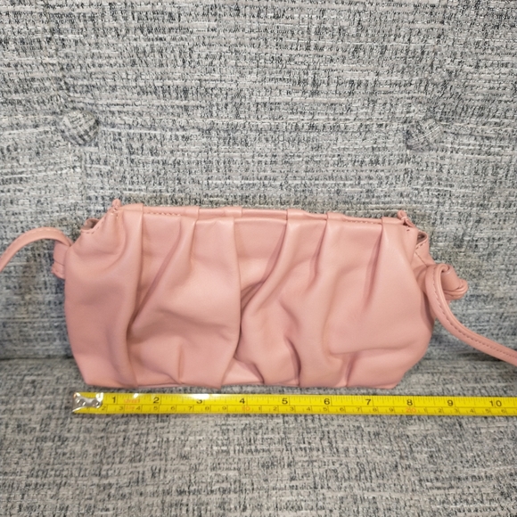 ELLEME WOMEN'S MINI VAGUE CROSS BODY BAG COLOR POWDER PINK NEW WITH TAG - Picture 6 of 16